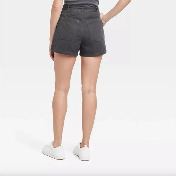 Universal Thread High Rise Utility Shorts Size 16 Casual Minimalist Hipster - Picture 3 of 11